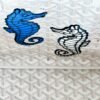 Goyard 2024 Limited Editon Sand Anjou PM Seahorse Embroidery.