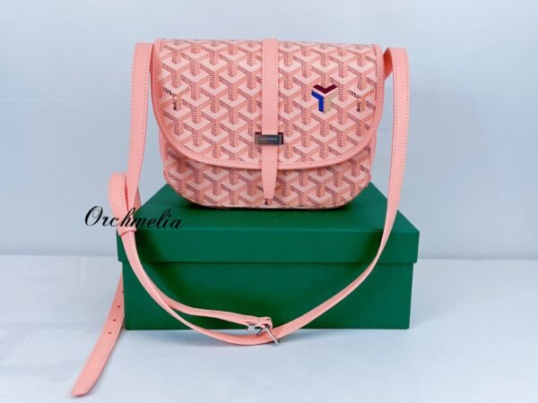 Goyard Sakura Pink Saïgon Souple Mini Bag, Super Limited