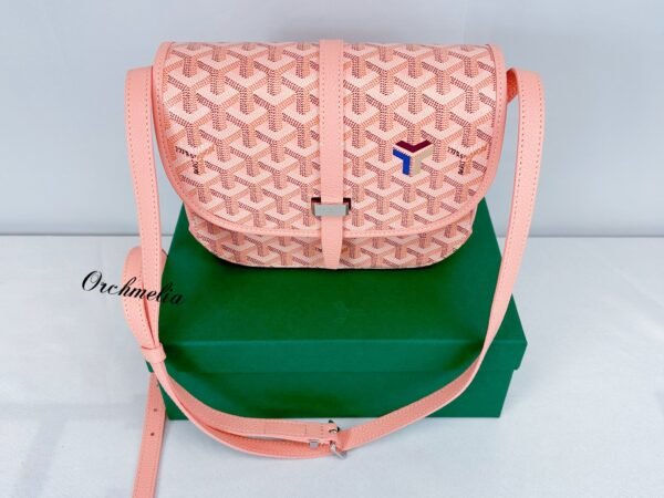 Goyard Sakura Pink Saïgon Souple Mini Bag, Super Limited