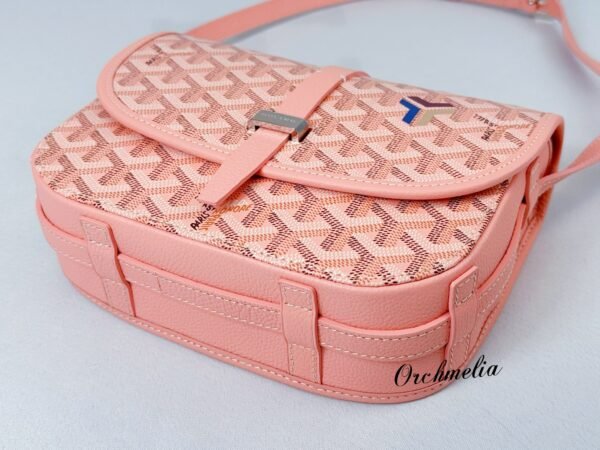 Goyard Sakura Pink Saïgon Souple Mini Bag, Super Limited