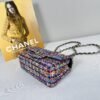 Chanel Rainbow Tweed Rectangular Mini with Light Gold Hardware.