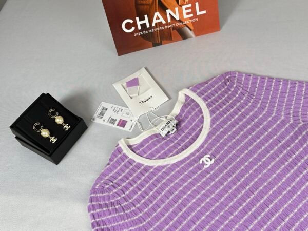 Chanel 24P Purple T-shirt