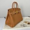 Hermès Gold Togo Leather Birkin 25 with Gold Hardware