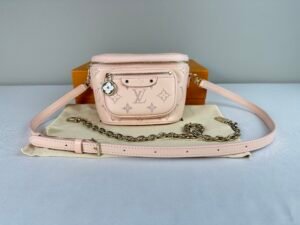 LV Monogram Empreinte Leather Mini Bumbag