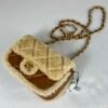 Chanel 24K Teddy Bear-Shearling Flap Bag.