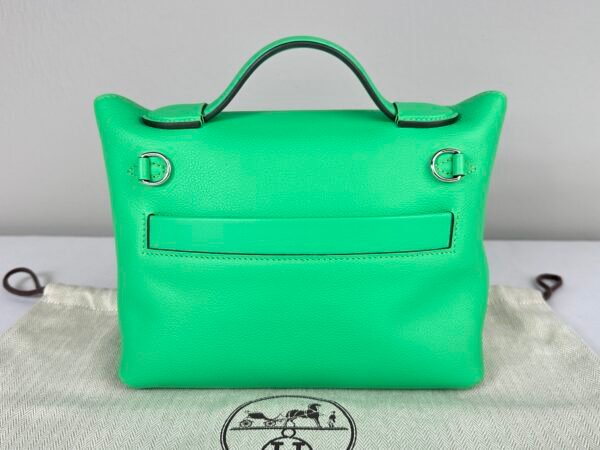Hermès Vert Comics Evercolor 2424  with Palladium Hardware