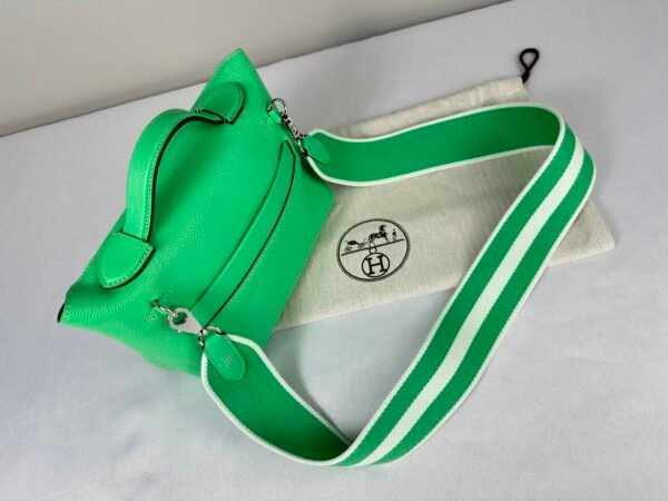 Hermès Vert Comics Evercolor 2424  with Palladium Hardware