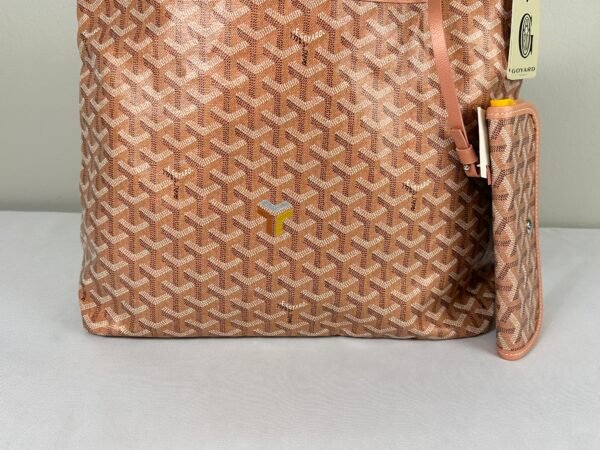 Goyard Pearlescent Pink Boheme Hobo Bag