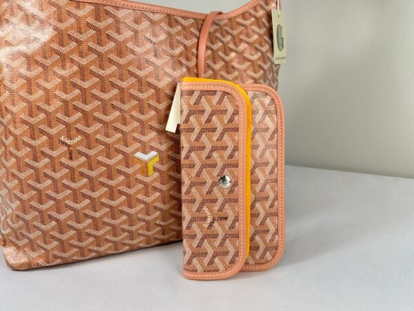 Goyard Pearlescent Pink Boheme Hobo Bag