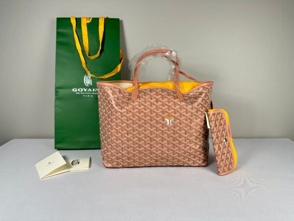 Goyard Pearlescent Pink St Louis Tote PM