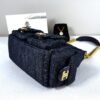 Chanel 25C Dark Blue Denim Trendy Pockets Small Hobo Bag