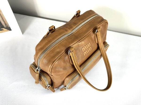 Miu Miu Nappa Leather Top- handle Bag