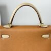 Hermès Gold and Trench Epsom Kelly 25 with Gold Hardware