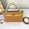 Hermès Gold and Trench Epsom Kelly 25 with Gold Hardware