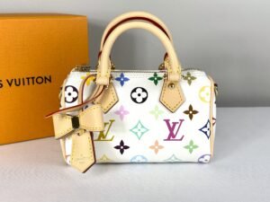 LV x Murakamsi White Speedy Nano