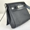 Hermès Black Mini Herbag with Palladium Hardware