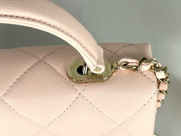 Chanel 25S Pink Caviar Small Retro Twist Flap Bag