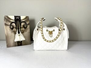 Chanel 25S White Caviar Small 25 Bag