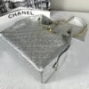 Chanel 25S Silver Caviar Medium 25 Bag