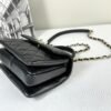 Chanel 25S Black Lambskin Mini Trendy CC