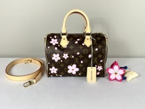 LV X Murakamsi Cherry Blossom Speedy 25
