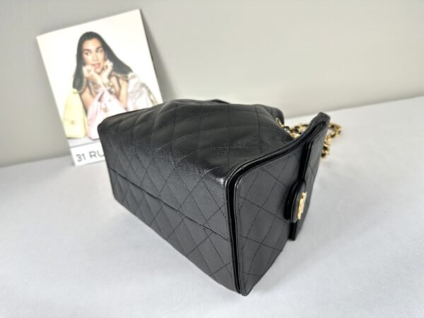 Chanel 25A Black Caviar Small 25 Bag