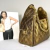Chanel 25A Dark Gold Caviar Small 25 Bag