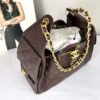 Chanel 25A Brown Caviar Small 25 Bag