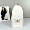 Chanel 25A White Caviar Small 25 Bag