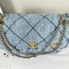 Chanel 25K Light Blue Denim Hobo Bag