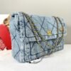 Chanel 25K Light Blue Denim Hobo Bag