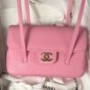 Chanel 26S Pink Caviar Preppy Coco Small Size Flap Bag