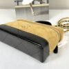 Chanel 26S Beige Suede Slim Vanity