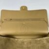 Chanel 26S Beige Suede Maxi Flap Bag