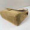 Chanel 26S Beige Suede Maxi Flap Bag