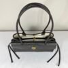 Chanel 26S Black Grained Calfskin Small Shopping Bag