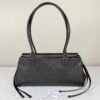 Chanel 26S Black Grained Calfskin Small Shopping Bag